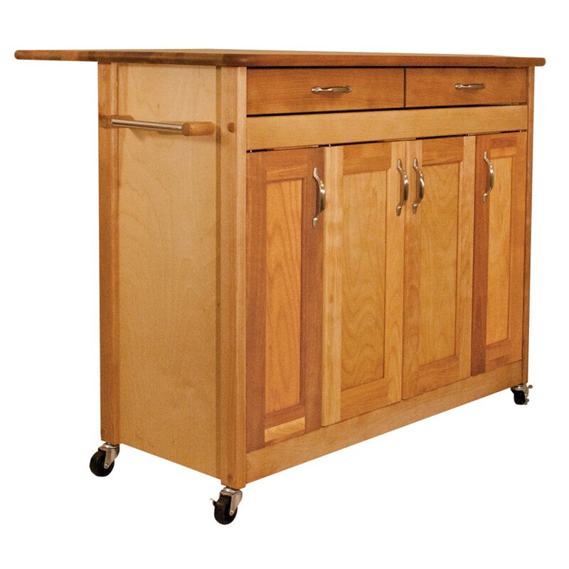 Catskill Craftsmen Kitchen Cart Reviews Wayfair   Kitchen Cart 